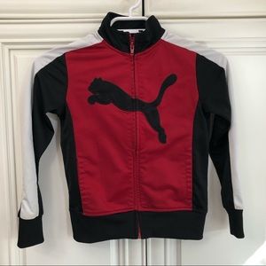 Puma youth zip jacket